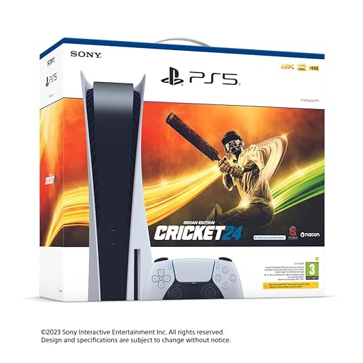 Sony PS5 Console  Cricket 24 Bundle