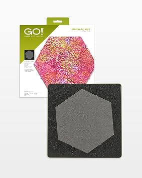 Accuquilt 55438 Punch Hexagon 4 1/2 "11.4 CM