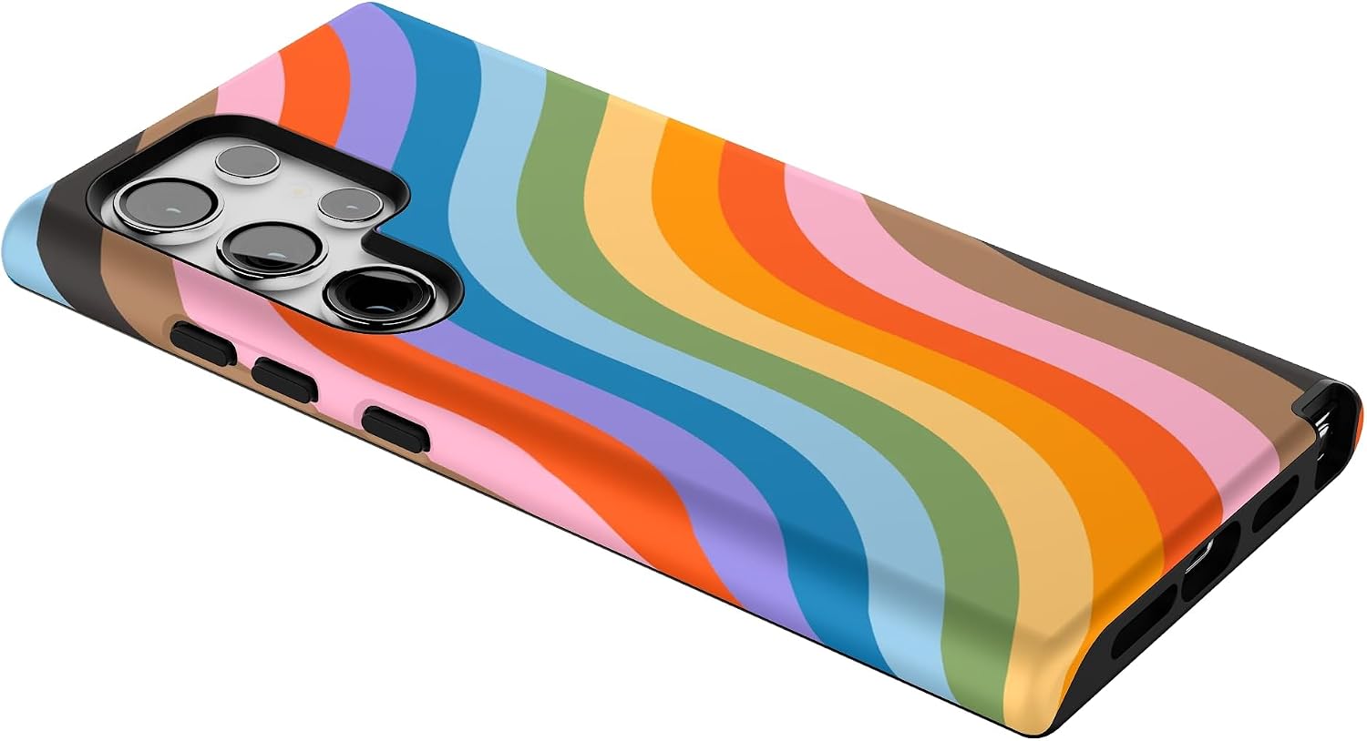 Casely Galaxy S24 Ultra Case | Love for All | Rainbow Pride | Essential Slim Dual-Layer Protective Design