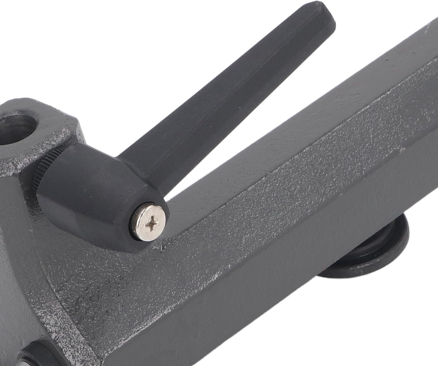 Wood Lathe Tool Rest Holder Base, 16mm Hole Diameter Woodworking Turning Lathe Tool Holder Base, Cast Iron Tool Holder Seat DIY Lathe Accessories for 5/8in Small Lathing Machine