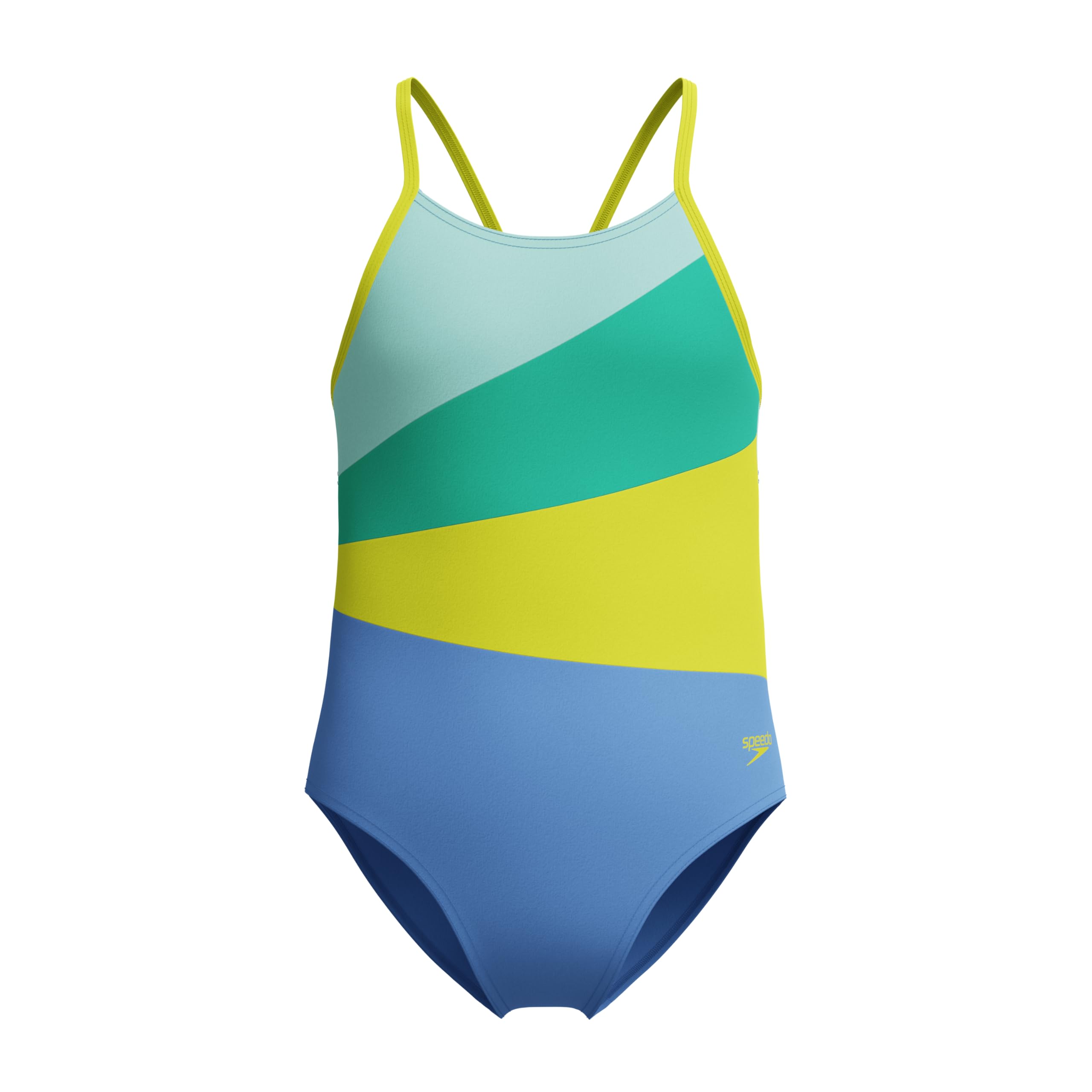 Speedo Girl's Swimsuit One Piece Thin Straps