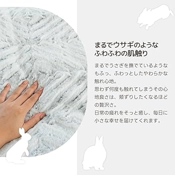 月の友　毛皮に似せて出来た最高級の毛布(掛・敷セット)140x210cm 毛布 ふわとろ毛布 シングル ブランケット ひざ掛け 暖かい 2枚