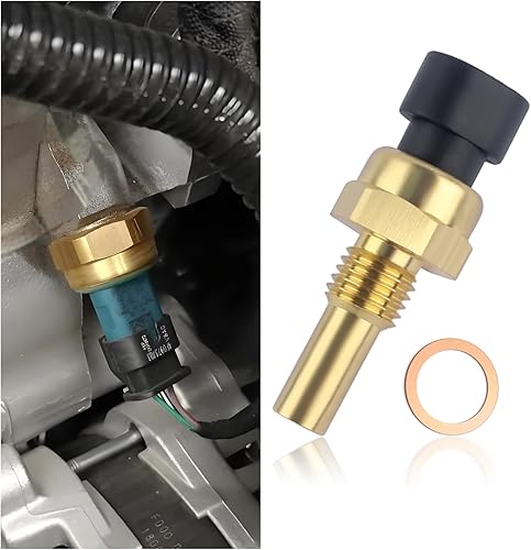 Sensor de temperatura del refrigerante del motor, estándar OEM # 213-4514 12608814 Sensor de temperatura del refrigerante compatible con GMC