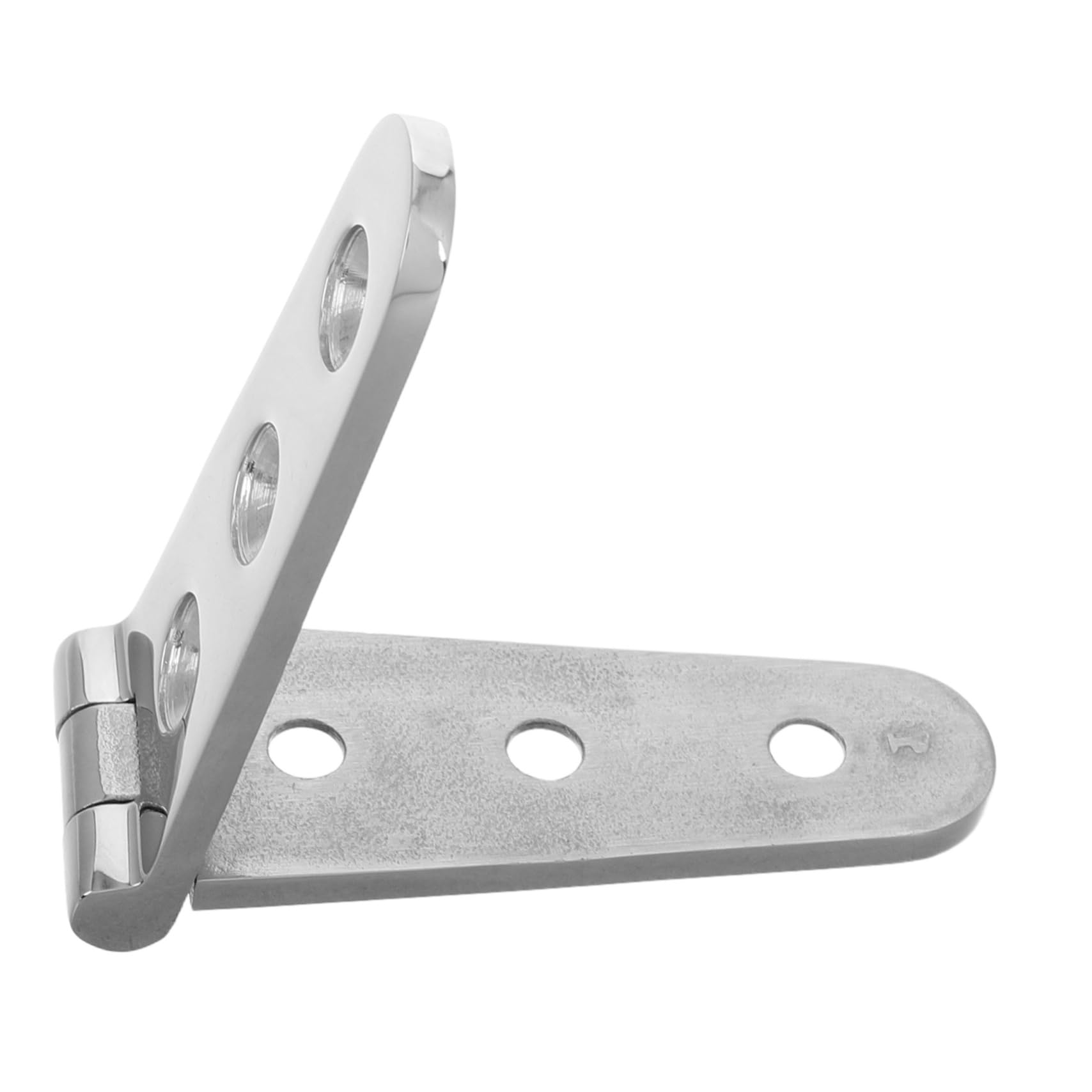 Beatifufu Sturdy Stainless Steel Hinge Noise-Free Operation Space-efficient Design Marine Use Easy Install
