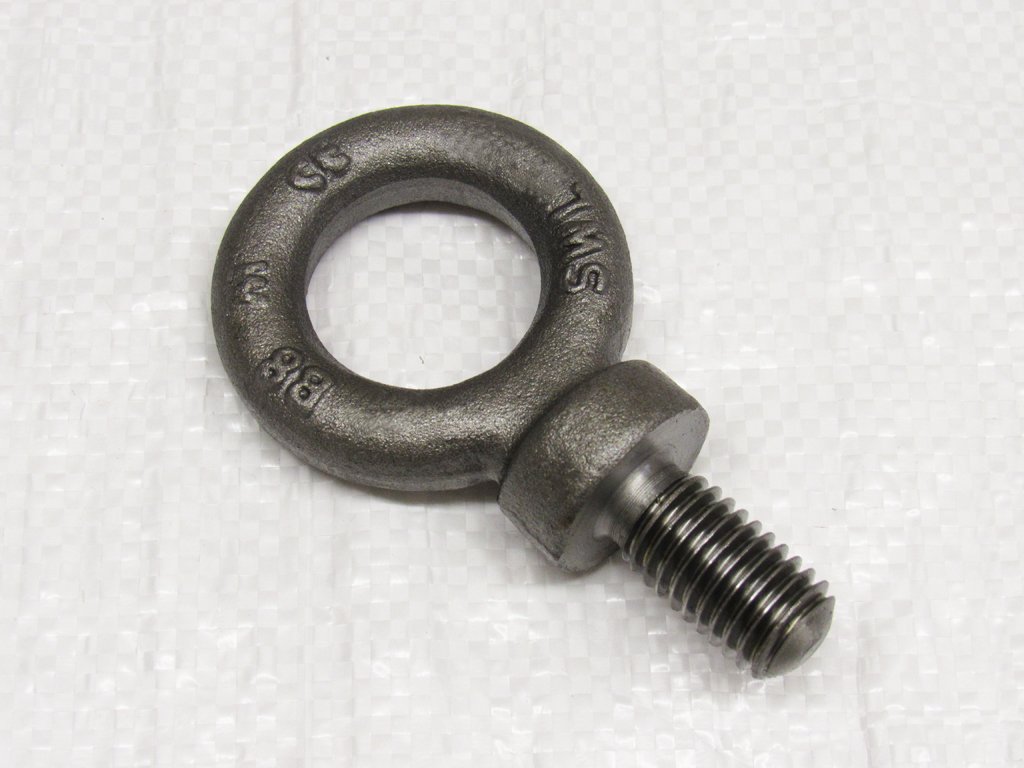 M16 Dynamo Lifting Eyebolt Threaded (16MM Self Colour 0.63 Ton)