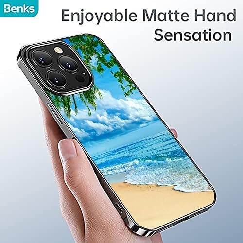 Miniatura 4 de Funda compatible con iPhone 12 y iPhone 12 Pro, funda estética de verano para vacaciones en la playa, palmera para iPhone, protección contra caídas,