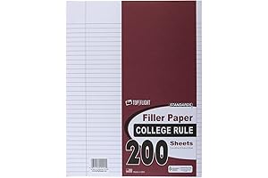Top Flight Filler Paper: Your Reliable Companion for Note-Taking and Writing