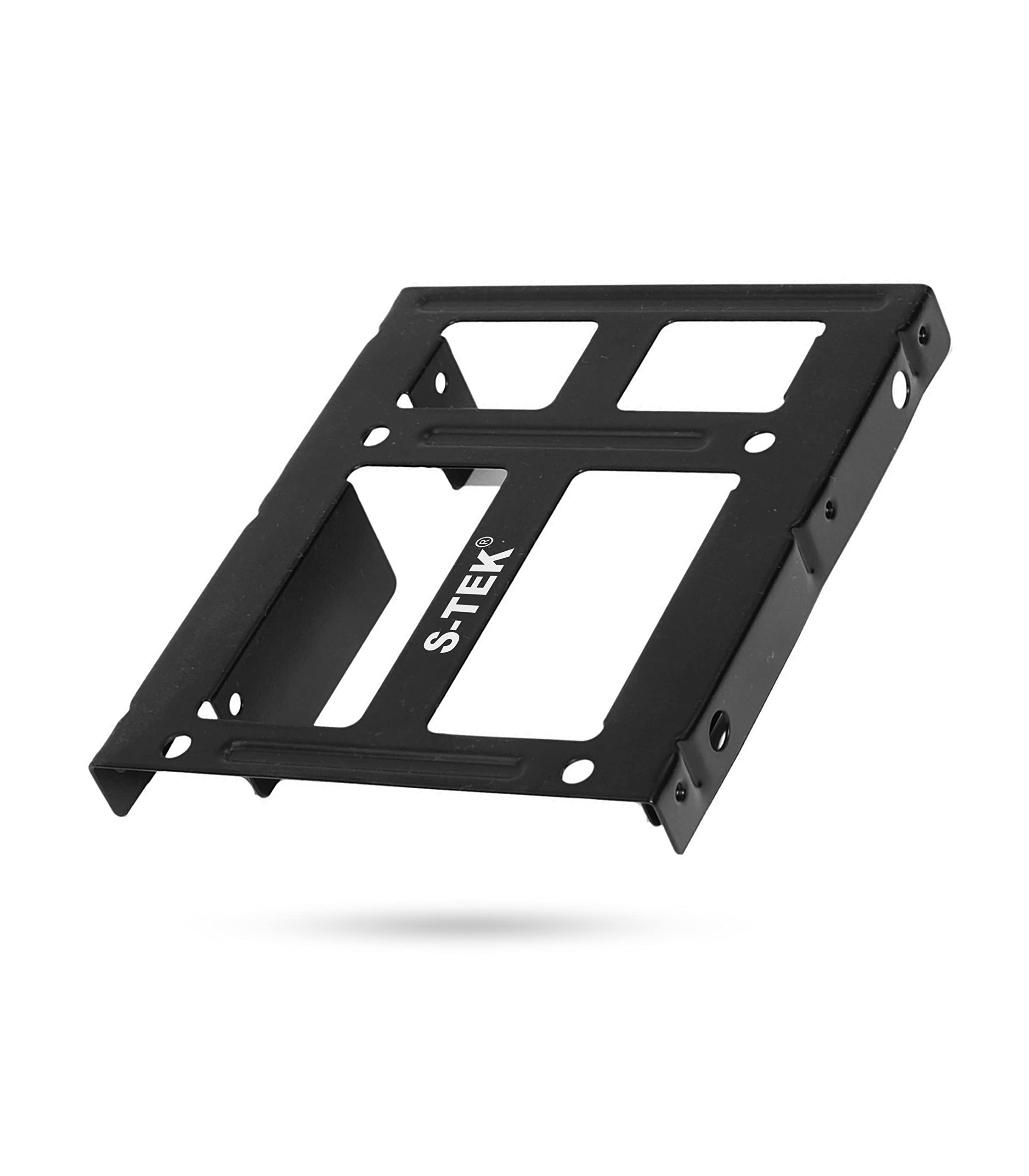 S-TEK 2.5 Inch to 3.5 Inch Internal Hard Disk Drive Mounting Bracket Kit | Mounting Bracket for SSD for Desktop PC