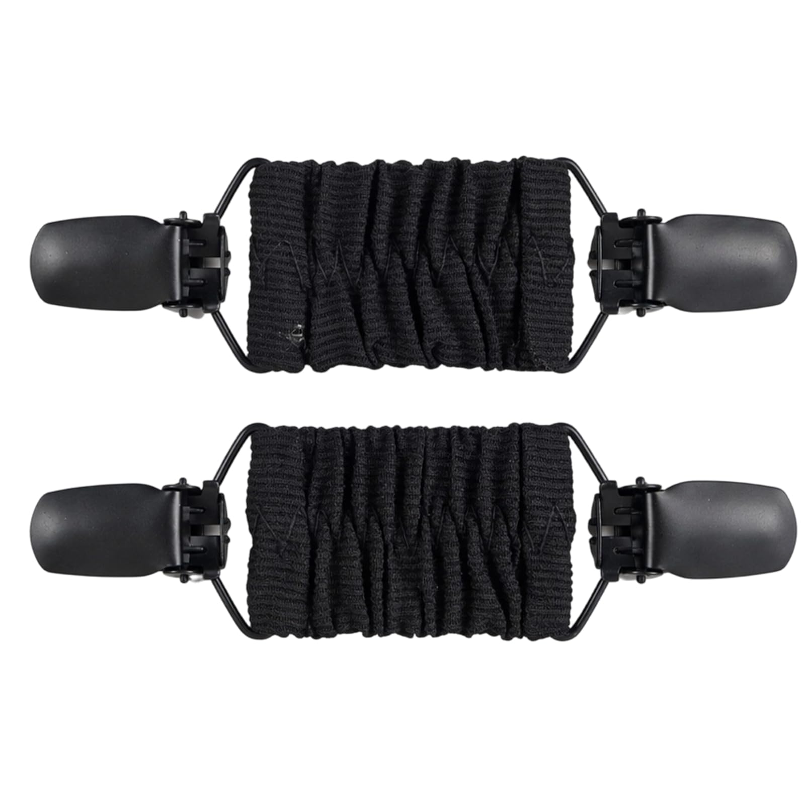 Elovara Women's Black 2Pcs Dress Cinch Clips For Dress, Elastic Waist Cincher Clip