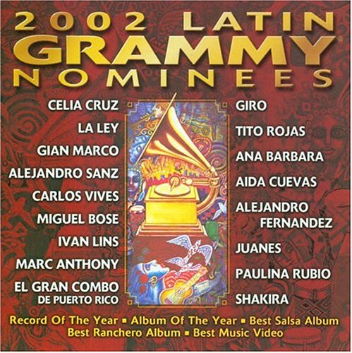 2002 Latin Grammy Nominees [Audio CD]