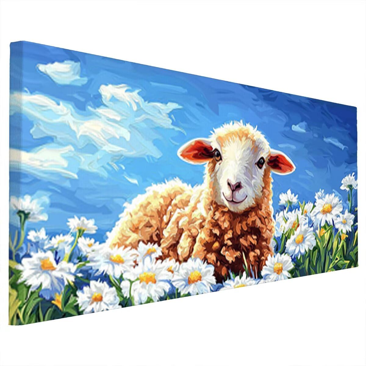Malarstwo diamentowe zwierzę, malowanie diamentami kwiat duży rozmiar 220 x 100 cm, DIY kryształowe diamenty sztuka diamentowa diamentowa haft rzemiosło zestaw do dekoracji jesiennych V-30