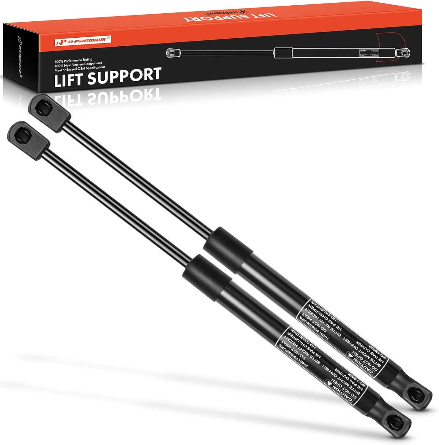 A-Premium 2PC Set Rear Tailgate Lift Supports Shock Struts Compatible with Select Nissan Models - Armada 2019-2020, Sport Utility 4-Door