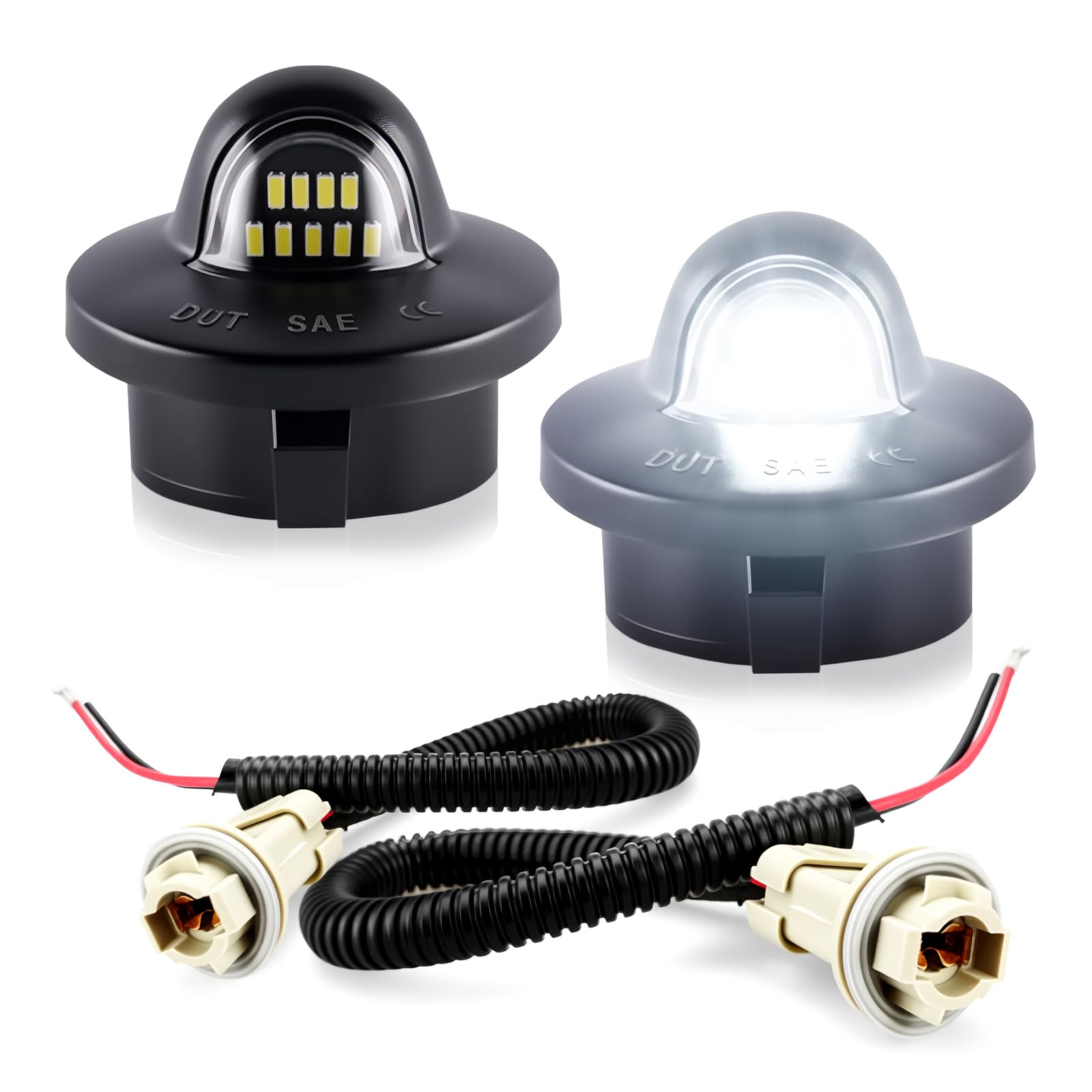 Amazon.com: D-Lumina LED License Plate Light Tag Lamp with Socket