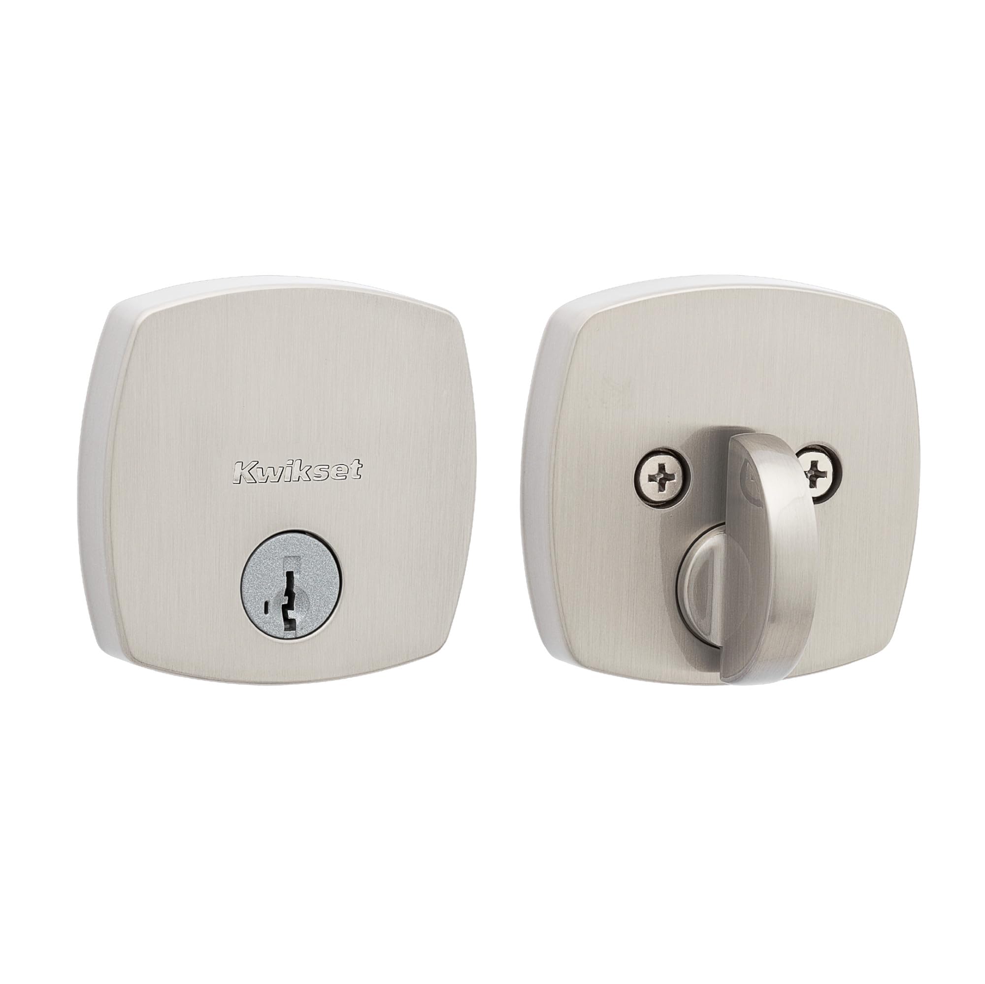 Kwikset 92580-036 Midtown Deadbolt, Satin Nickel
