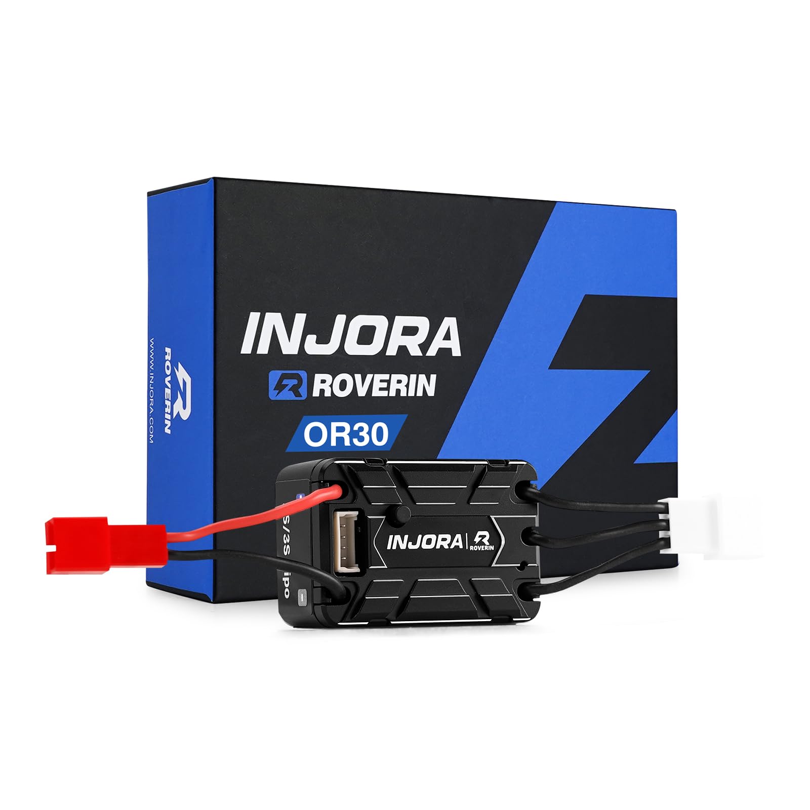 INJORA Roverin OR30 Waterproof Brushless ESC for TRX4M SCX24 SCX30, PH2.0