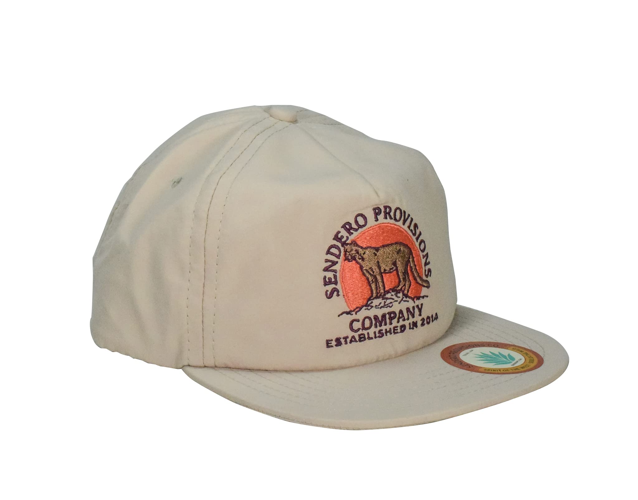 Sendero Provisions Co. Mountain Lion Hat Beige,One Size, Beige, One size