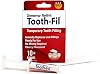 Dentemp Refil-it Tooth-Fil Temporary Tooth Filling Repair Kit – Safe, Long-Lasting, Easy at-Home Dental Repair for Loose Fillings & Crowns – Fast-Setting, Precise Applicator Included