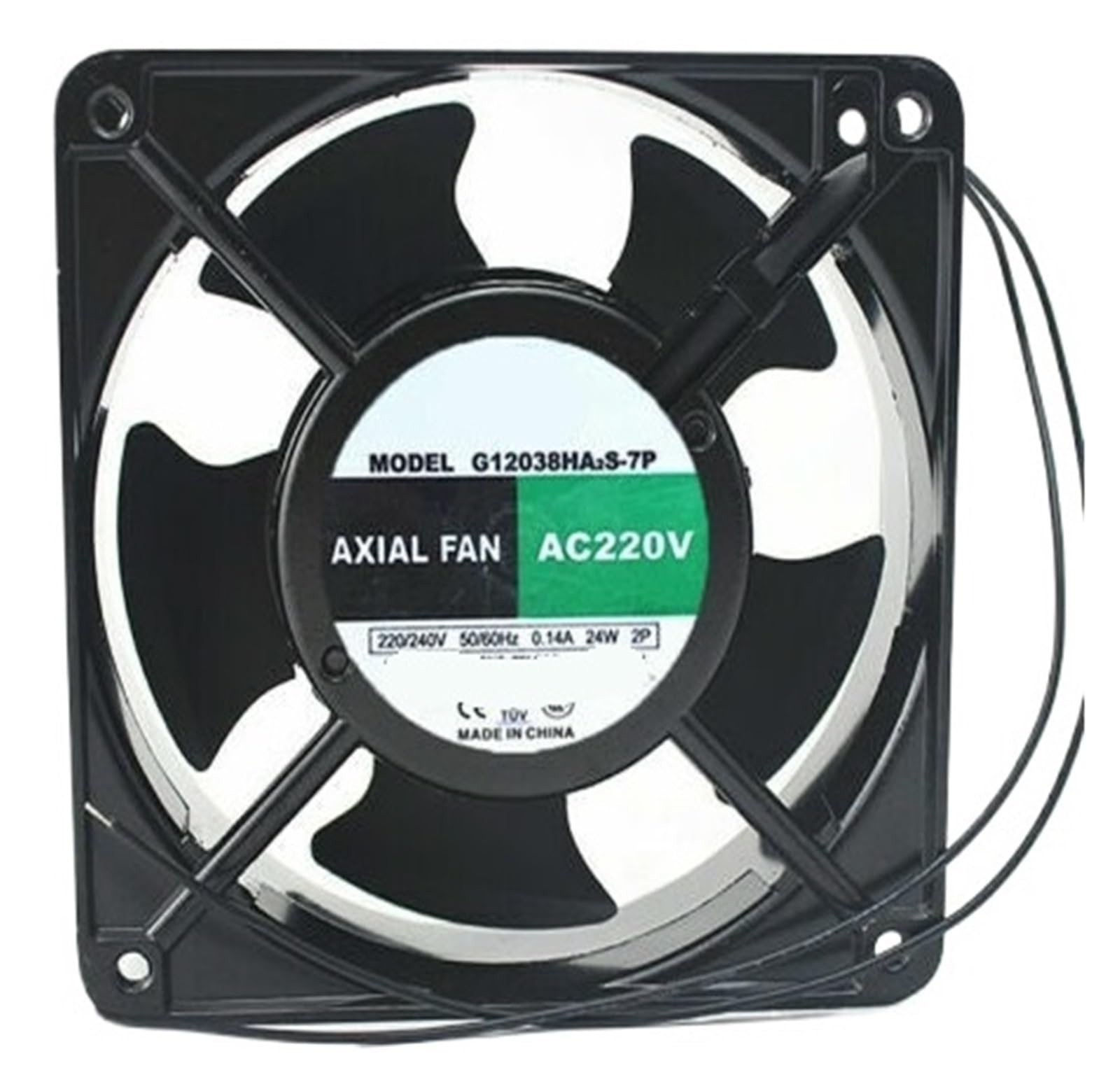 PEQYUACTE G12038HA2S-7P 0.14A 24W 12038 12CM 220V Cooling Fan