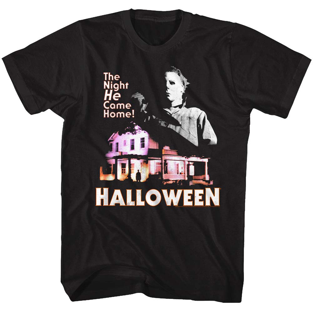 American ClassicsHalloween Scary Horror Slasher Film Movie Michael Myers He Came Home T-Shirt Tee