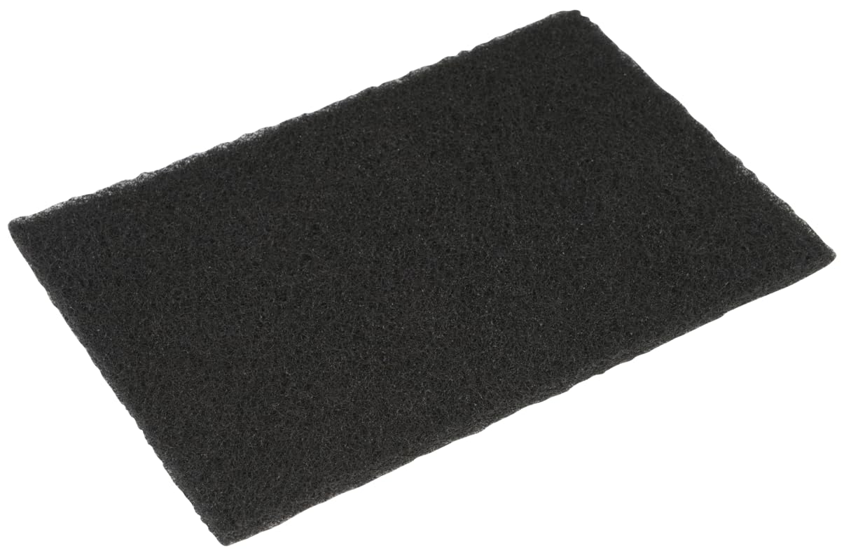 ABENA Scourer, 22.5x15x0.8cm, Black, Nylon/Polyester, Rough scouring Effect, 22.5 x 15 x 0.8cm