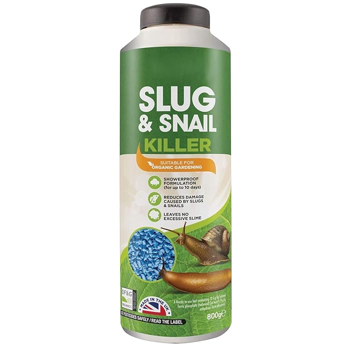 Buy CUQOO Premium Slug & Snail Killer in 800g Ultrastrong Slug Pellets for Garden Slug