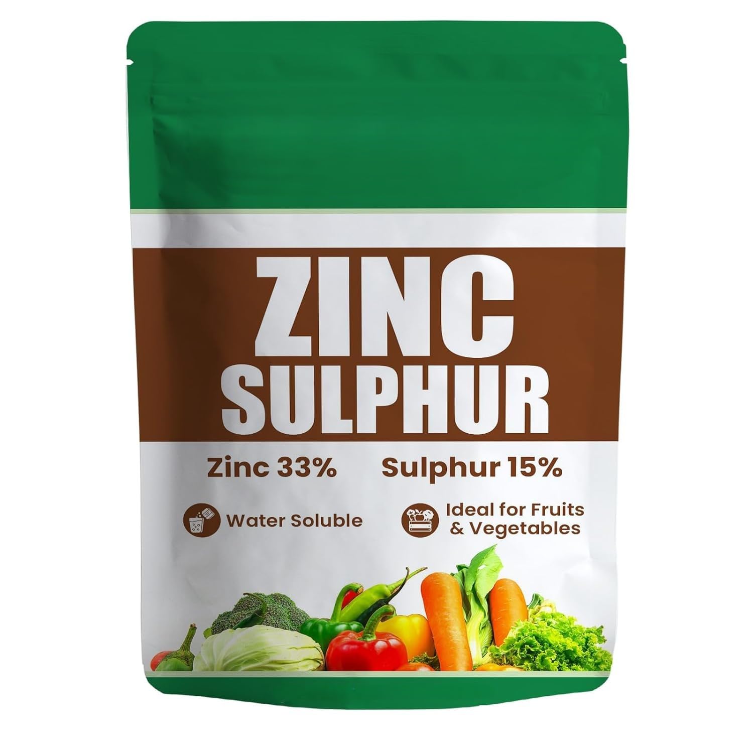 Premium Elemental Sulphur Powder, 99.5% Pure, 200 Mesh, 100 Grams, for Vegetables, Flowers, Fruits, Garden and Home Use