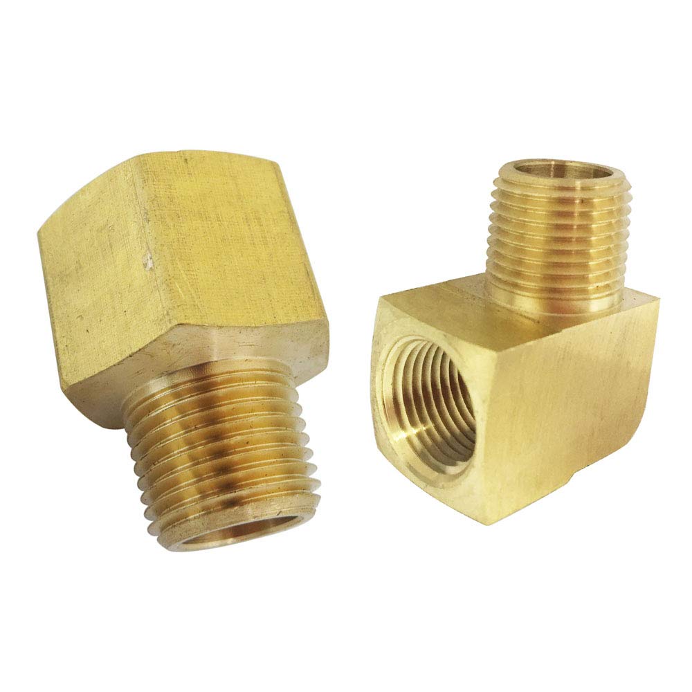 Buy Brass Pipe Fitting Assortment Kit,1/4" NPT 90 Degree Street Elbow