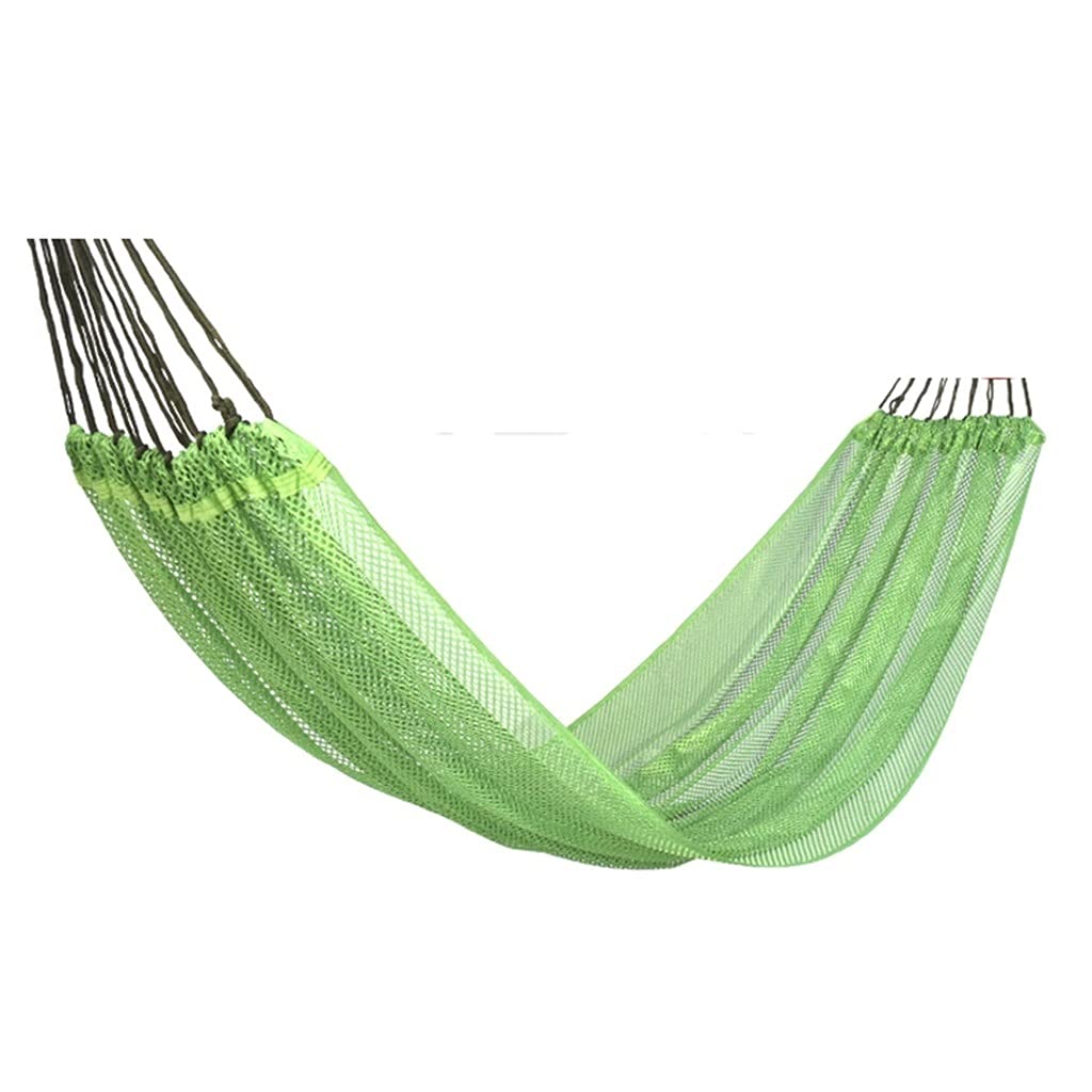 OIFAODAO Hammock, Portable Hammock Hammocks Outdoor Single Mesh Swing Bed Camping