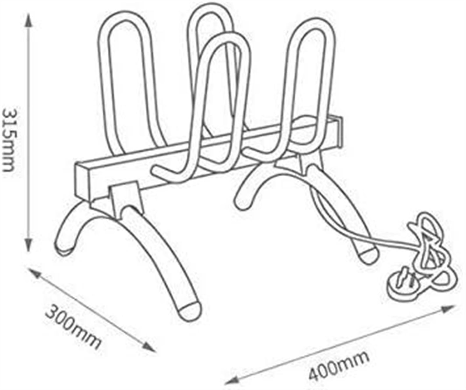 Asciugatore per Scarpe Deumidificatore Elettrico per Scarpe da Terra Scaldascarpe Riscaldatore Deodorante Sterilizzatore per, Scarponi da Sci, Calzini Asciuga scarponi (Size : Style A (2 Pai