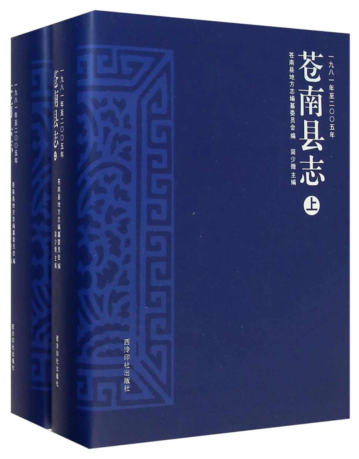 Cangnan County (1981-2005 Set upper and lower volumes) (with CD-ROM)(Chinese Edition)