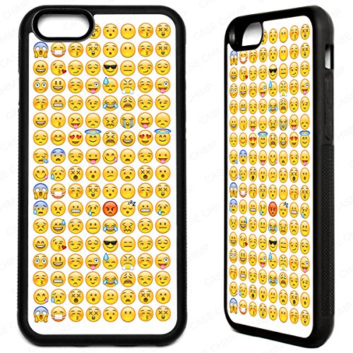 IPhone 7 Emoji faces smiley Custodia in gomma TPU