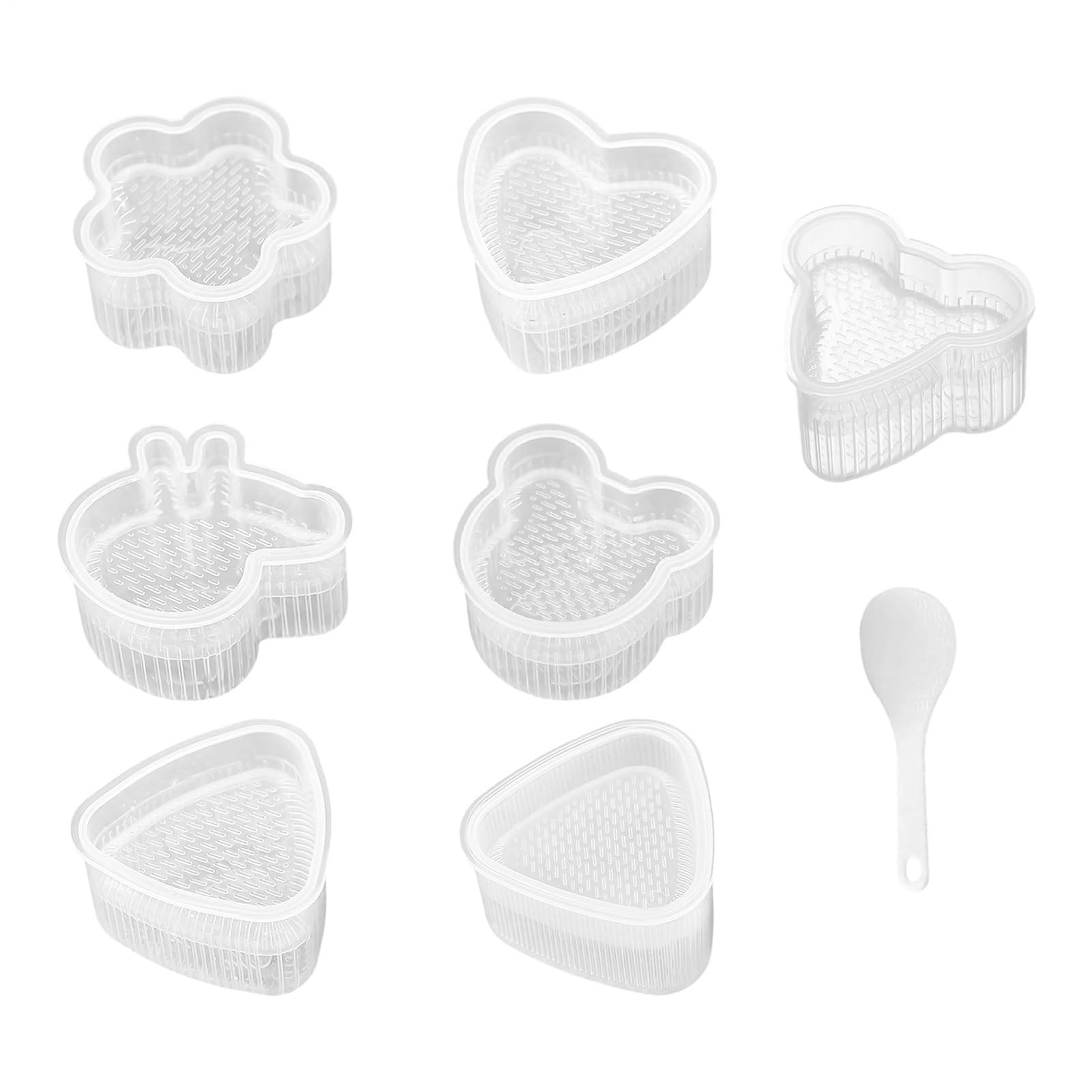 Stampo per sushi | Conjunto De Escolar E Material Escolar De Grande Capacidade,Stampo per riso per la casa e il libero creativo - per pranzo, campeggio, barbecue, scuola, casa,