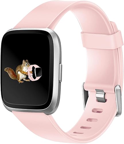 Vista 39 de Wepro - Correas para reloj inteligente, compatibles con Fitbit Versa, Versa 2 y Versa Lite SE, para mujeres y hombres, pequeños y grandes, Azul Azul