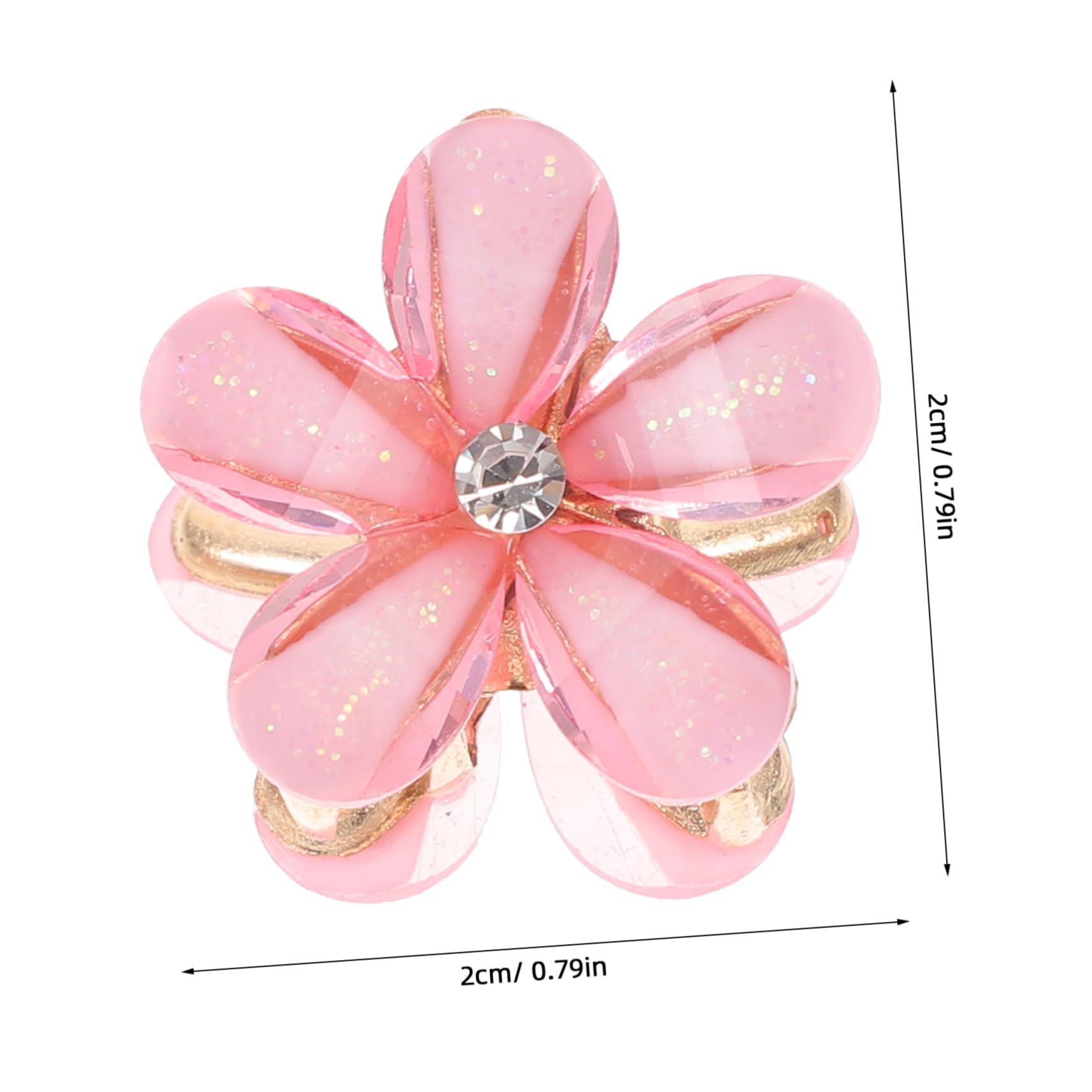 Didiseaon 100pezzi Mini Fermagli Per Clip Per Acconciature Accessori Decorativi Per e Ragazze Design