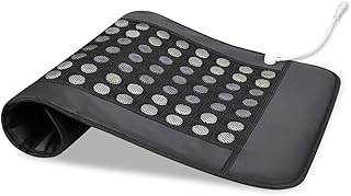 Far Infrared Heating Pad-EMF Free-Timed Auto Off,-ade Stones-Storage Bag 2025Upgraded