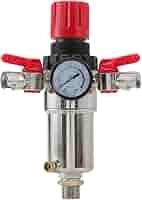 ORAZIO Filtro Regolatore Per Compressore - Con Manometro E Valvola - Foto 8