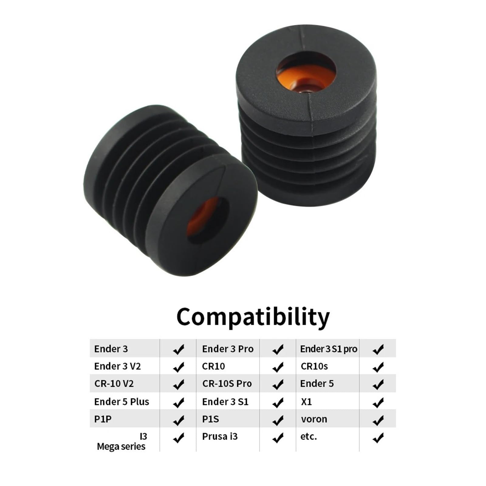 Compatibile con Bambu Lab, piedini antivibranti for 2020/3030