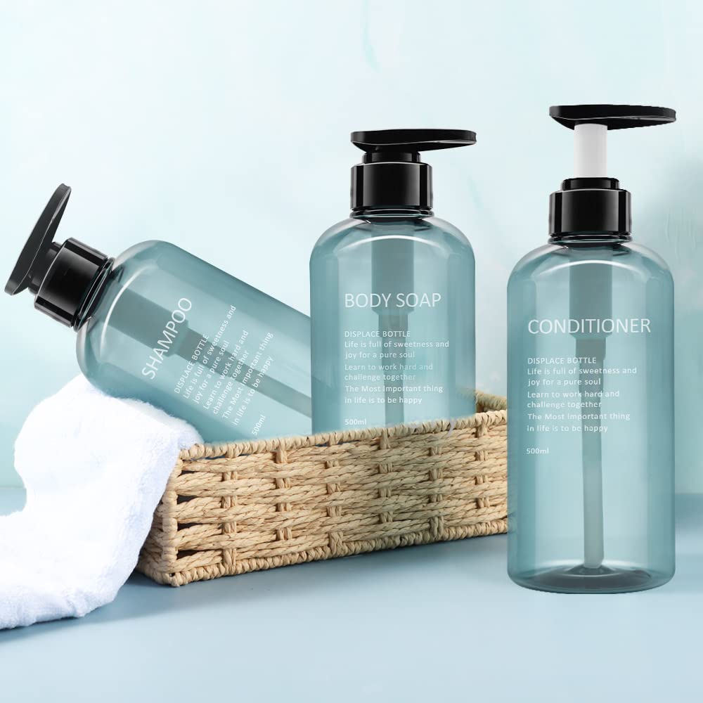 300ml Manueller ABS Kunststoff Shampoo Spender Dusch gel behälter Chrom Flüssig