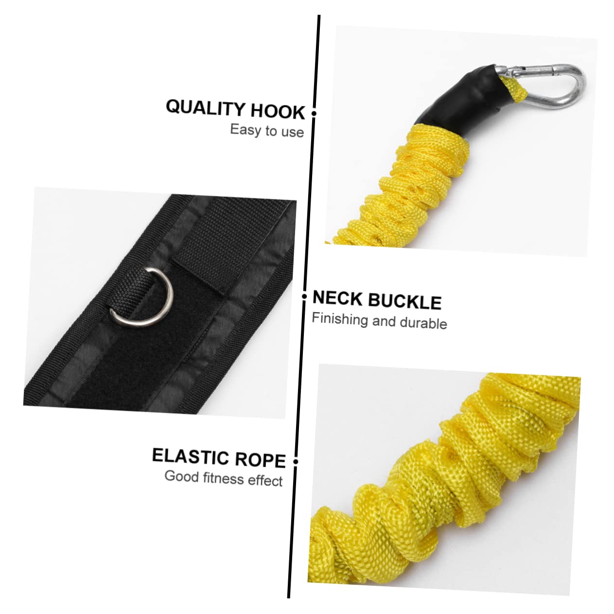 POPETPOP Elastico Palestra per Gambe in Lattice Leggero da 50 Libbre Set 1 per Allenamento Squat Palestra per Costruire Forza e Resistenza