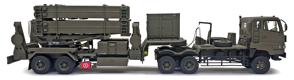 モノクローム JG08A 1/43 ペトリオット PAC-3 航空自衛隊 その1 モノクローム JG08A 1/43 ペトリオット PAC-3 航空自衛隊 その1