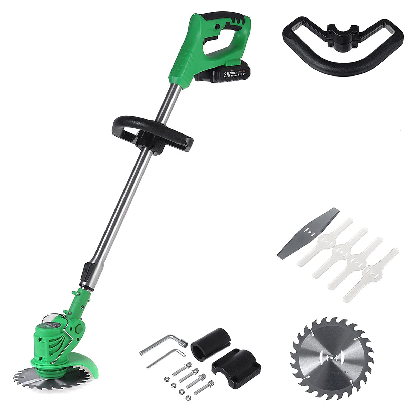Coupe-herbe sans fil pour sublimer votre pelouse grâce aux lames en acier durables
