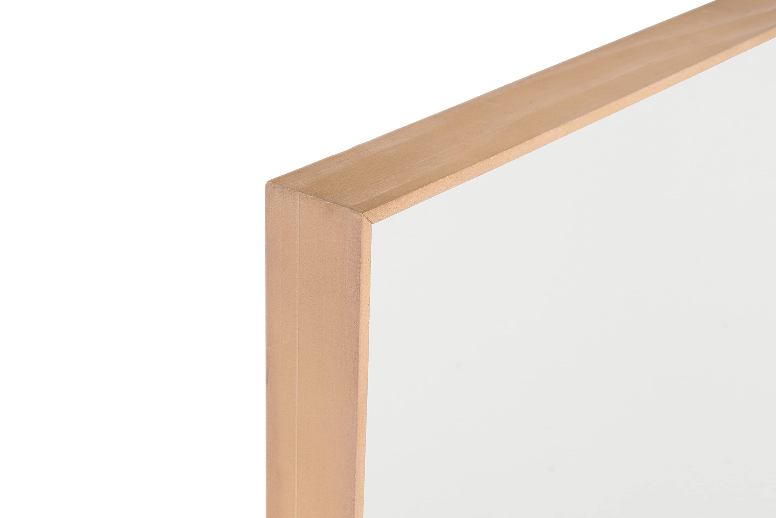 Bi-Office Lavagna magnetica Inversa, superficie in acciaio laccata a secco, cornice in legno di pino, 106 x 75 cm