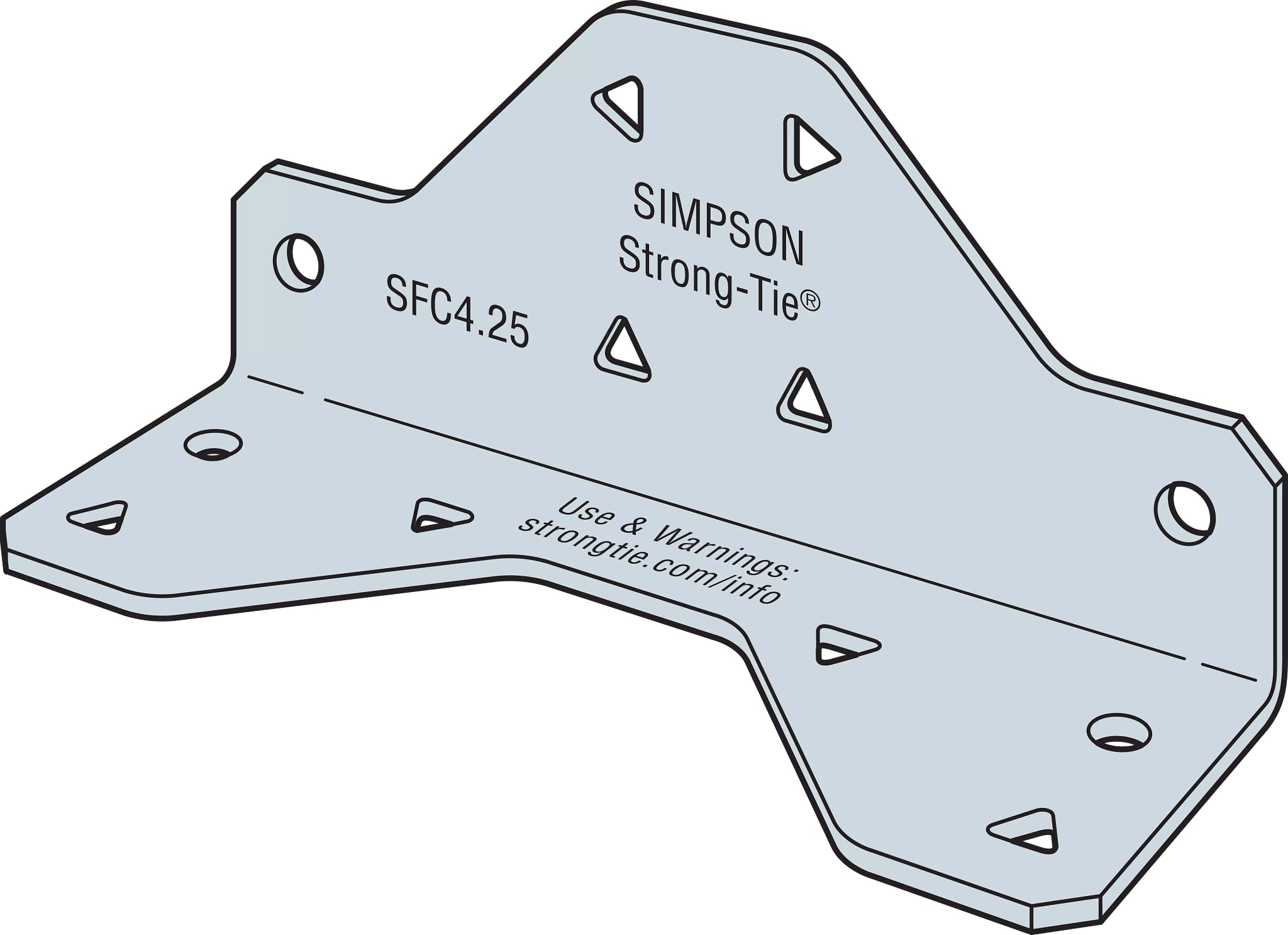 Amazon.com: Simpson Strong-Tie SFC4.25-R175 SFC 1-1/2 in. x 1-3/4