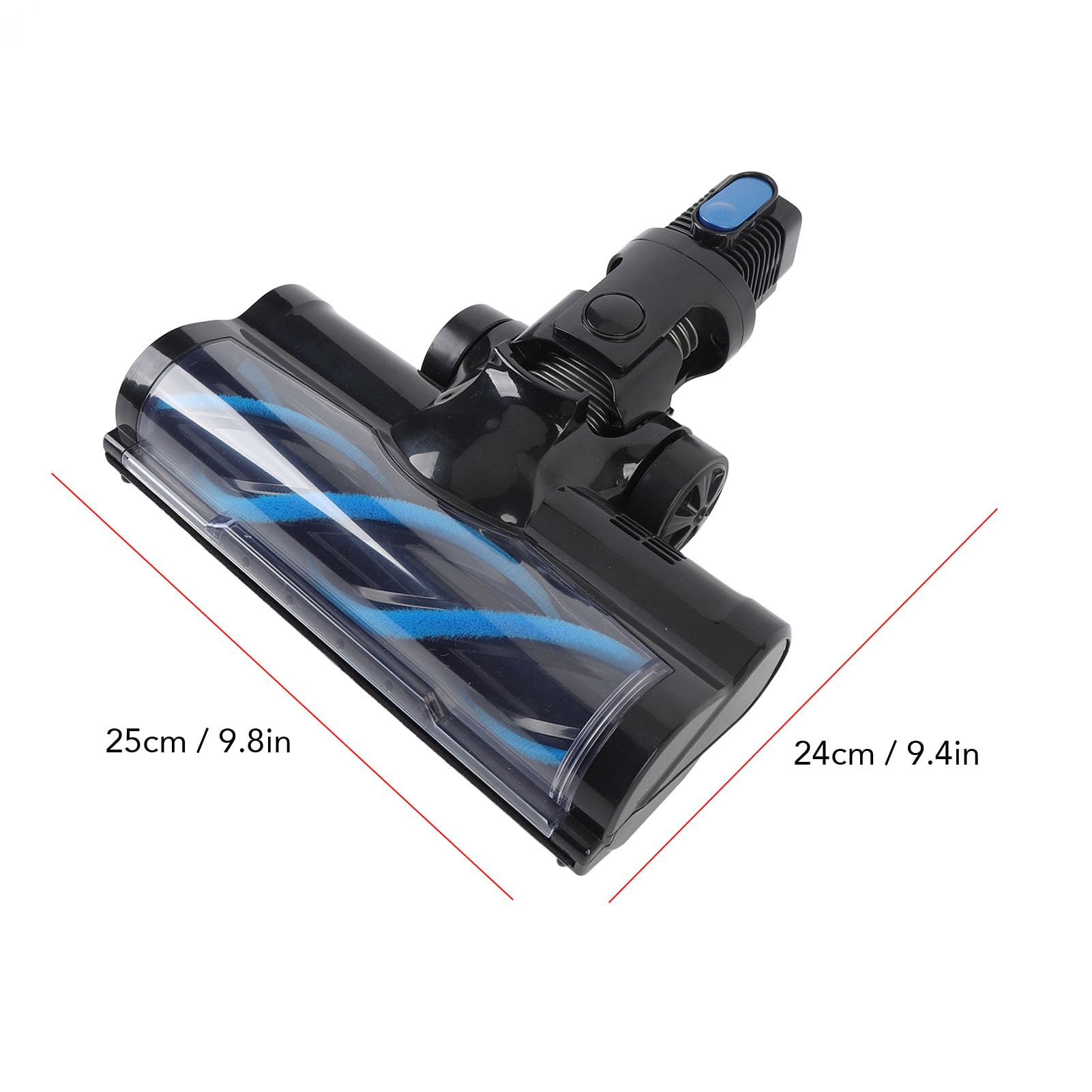 Cepillo de piso eléctrico, cepillo giratorio de 360 grados,Cepillo de aspiradora inalámbrica,Accesorios de aspiradora Accesorios de limpieza doméstica Accesorio de cepillo de vacío 2
