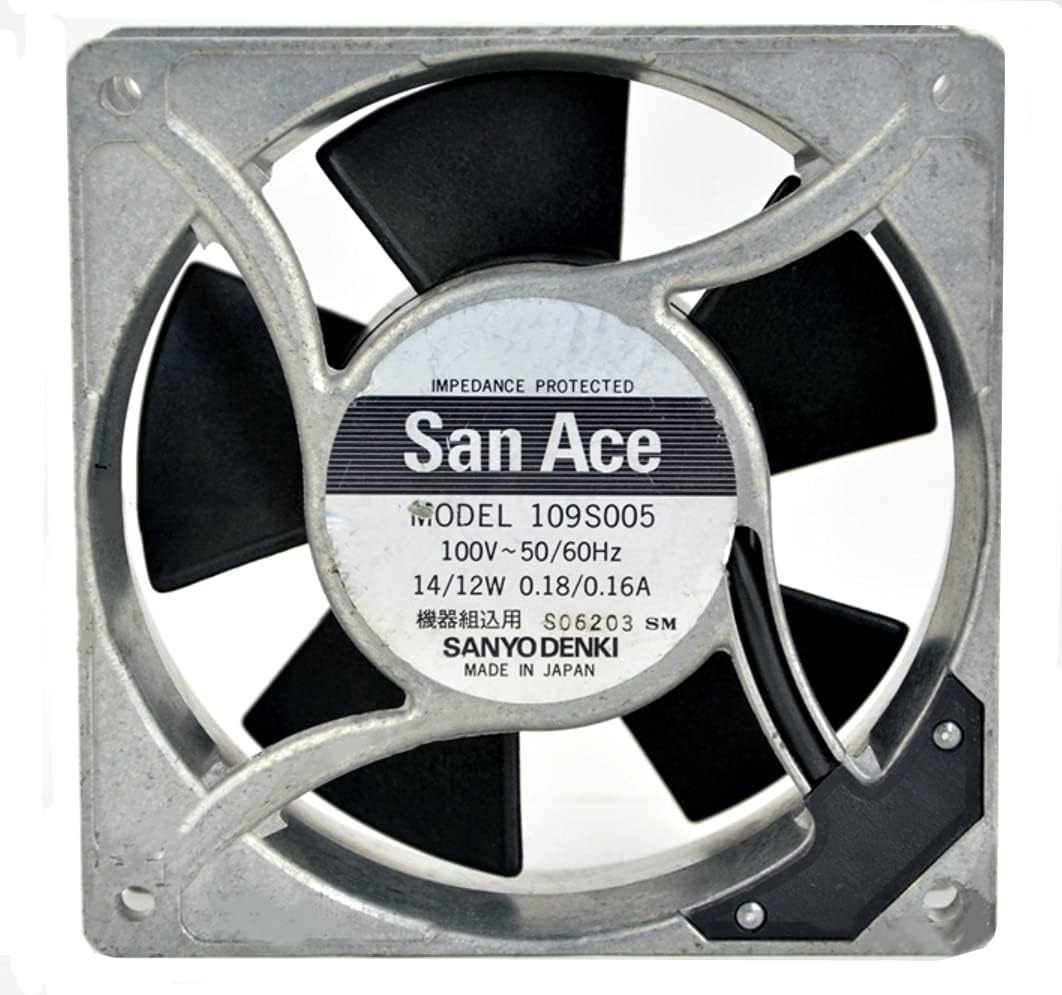 109S005UL 100V 14/12W 120mm Fan - 0.18/0.16A 12038 Cooling Fan 120X120X38MM