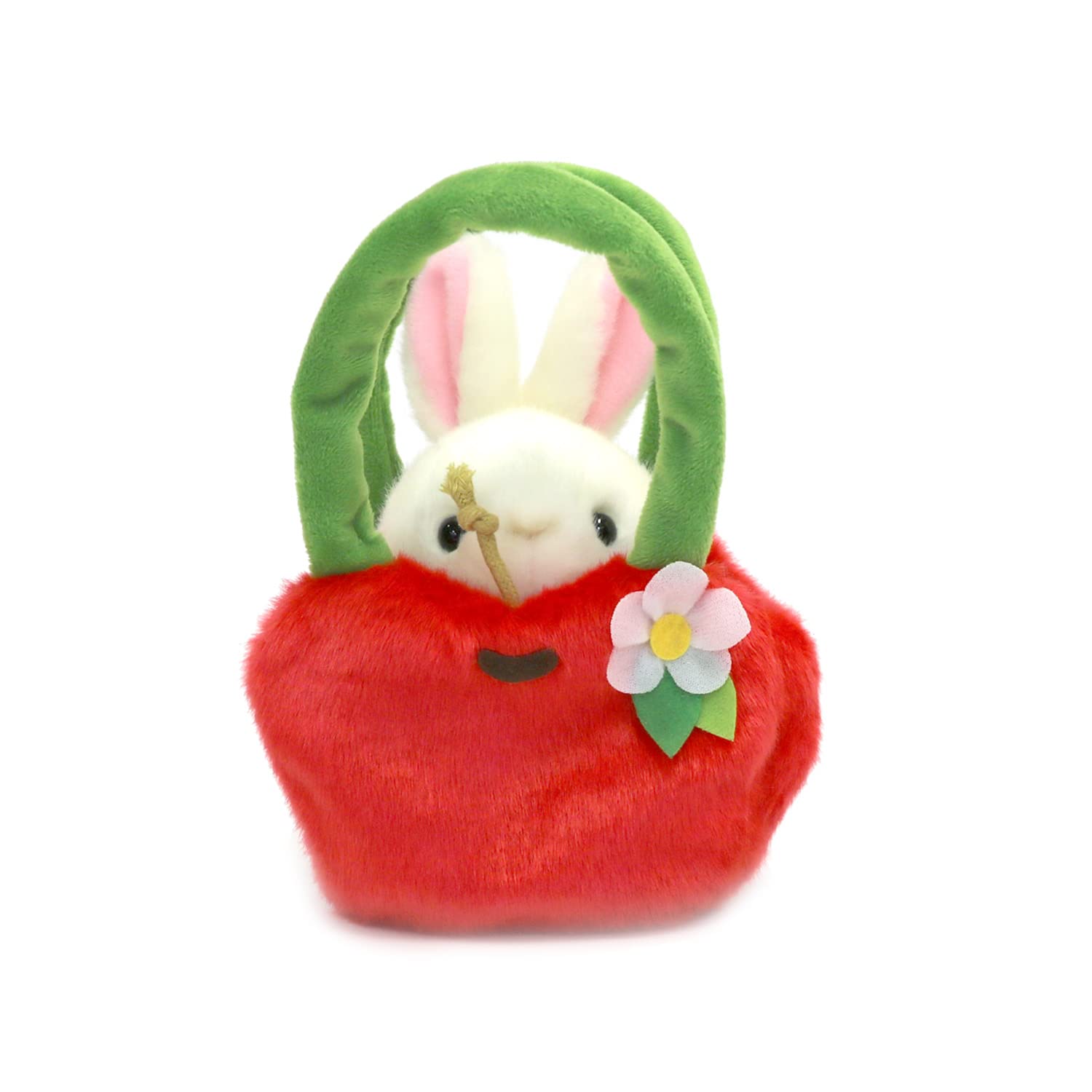 Amazon.co.jp: キュート販売 ぬいぐるみ お出かけシリーズ リンゴ