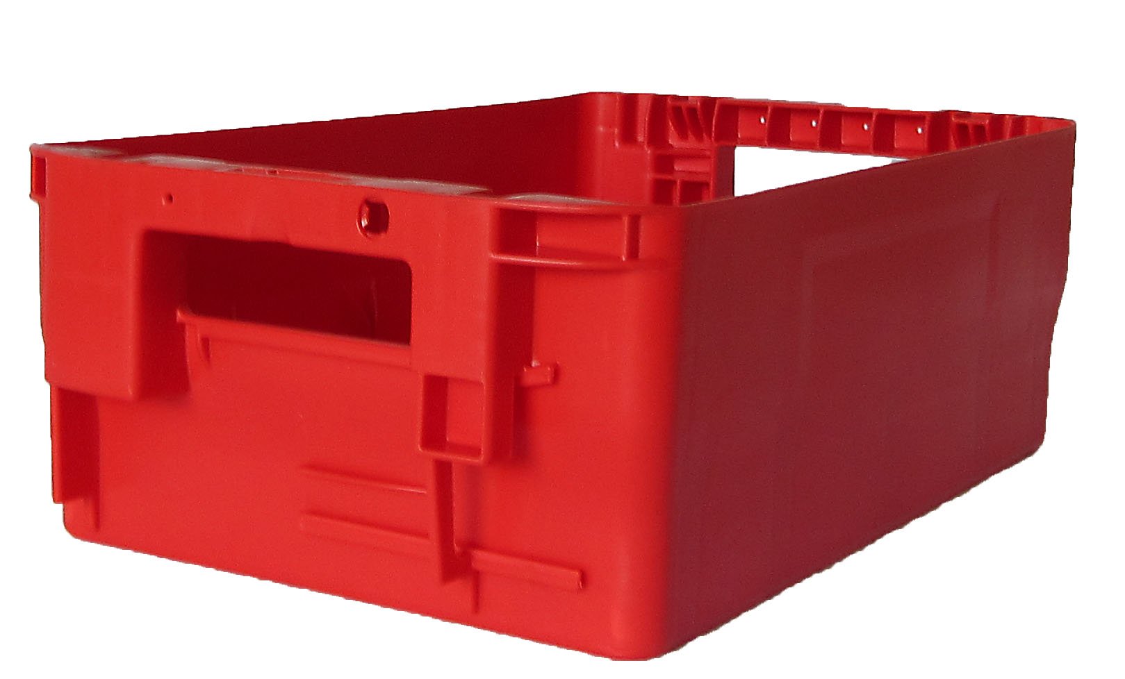 Postkiste Gr. 15 rot, Briefbehälter, Postbehälter, Stapelbox