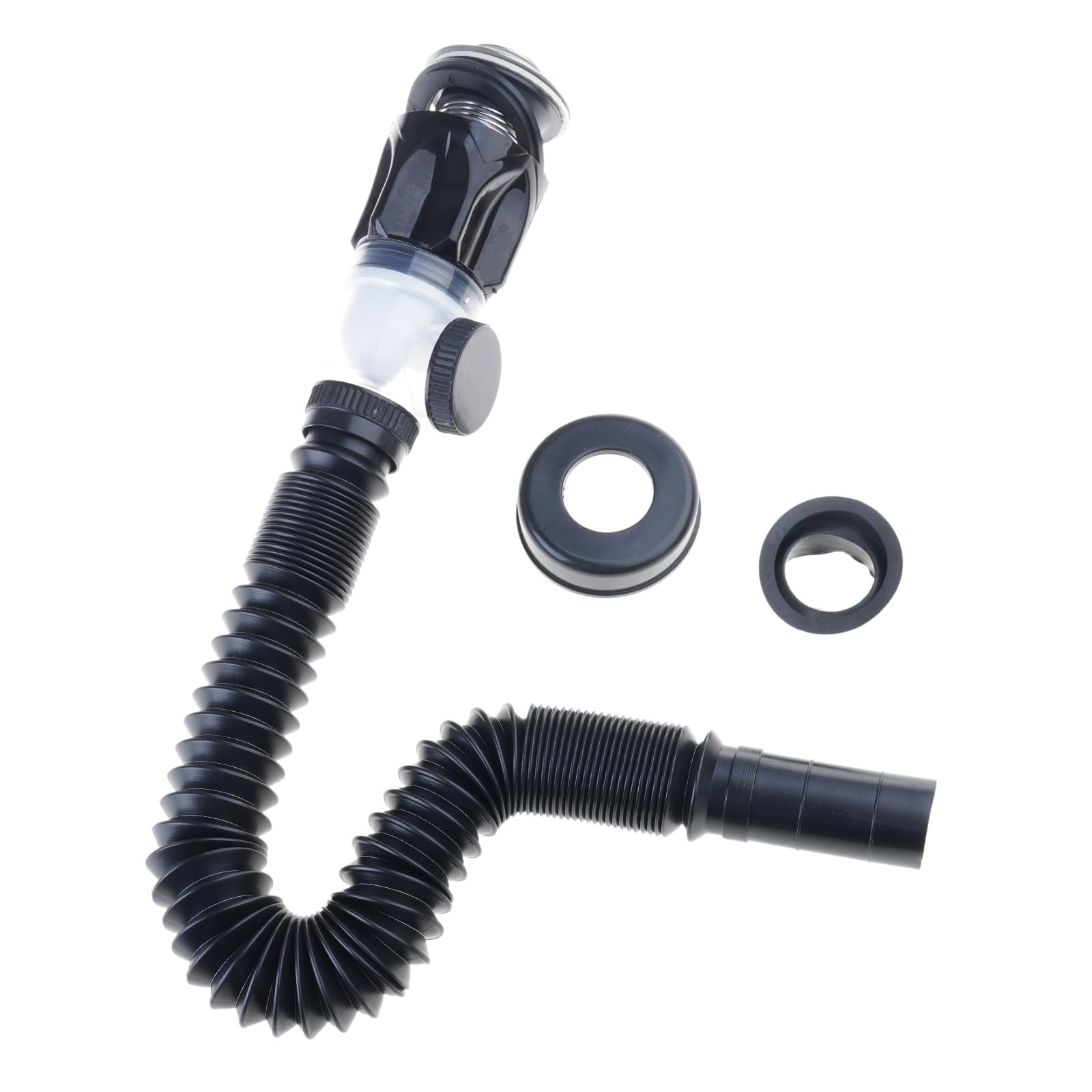 Universals Flexible Sink Drain Pipe Plumbing Flexible Kitchen Anticlogging Sink Strainer Drainages Tube Accessories Stretchable Strainer Pipelines Drain Stopper
