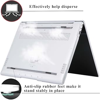 for HUAWEI Huawei Matebook D14 2020 / Honor MagicBook 14 Laptop,Shockproof Plastic Laptop Case Full Protective Hard Shell (Clear)