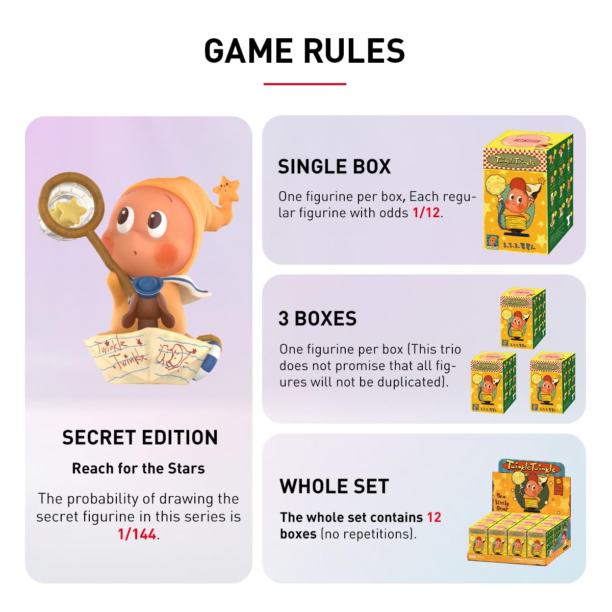 Amazon.co.jp: POP MART Twinkle Twinkle Be a Little Star